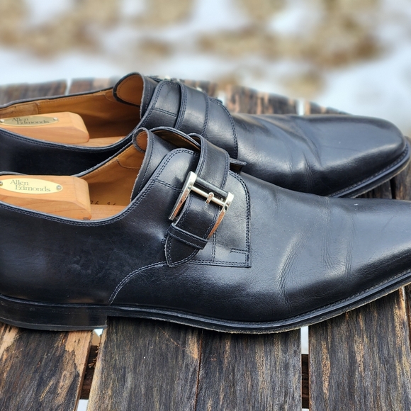 Magnanni Marco Cuero Monk Strap 13276 Leather Shoes 14 - Picture 5 of 8